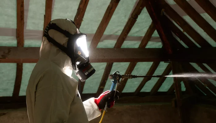 Réalisation d'un traitement de vrillette en Vendée par OCPC